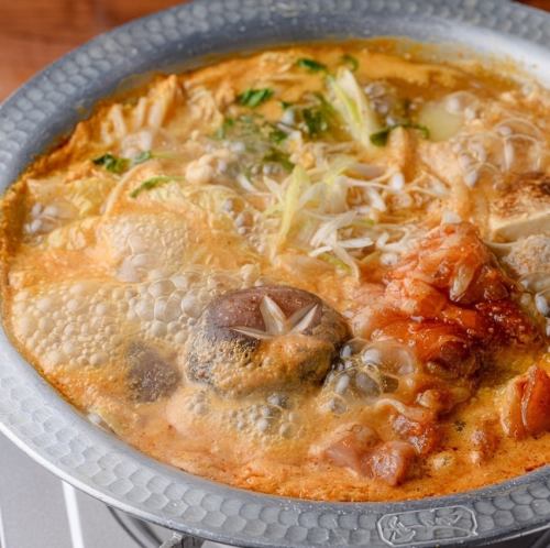 てっちゃん　寄せちゃんこ鍋 ピリ辛キムチ