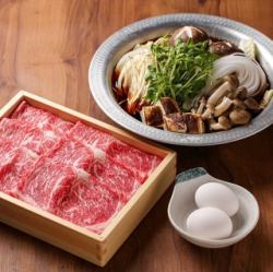 国産和牛リブロースすき焼き