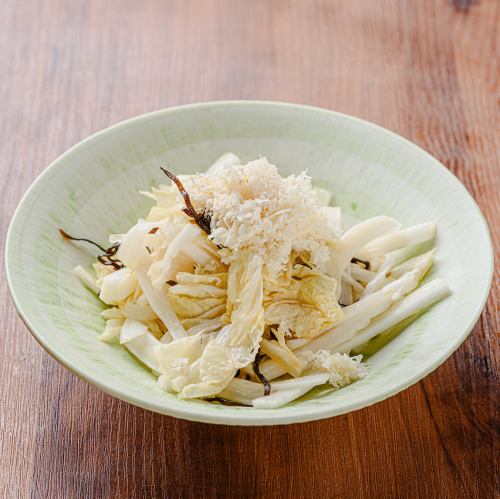 さっぱりつまめる白菜