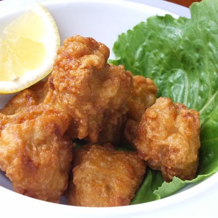 Deep-fried juicy chicken