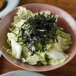 白菜と水菜のチョレギサラダ