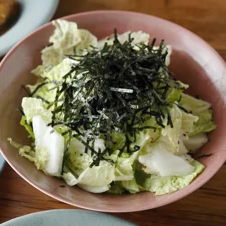 白菜と水菜のチョレギサラダ