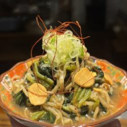【やみつき!!】もやしとほうれん草の炭焼きナムル