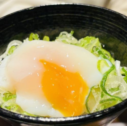 《焼き鳥と一緒に》塩ネギたま飯