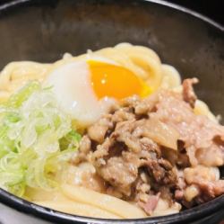和牛すじ温玉うどん