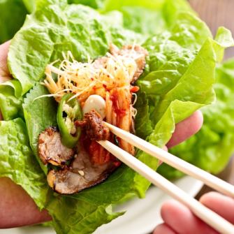 Popular with Niigata girls! Extremely popular Samgyeopsal 2-3 servings