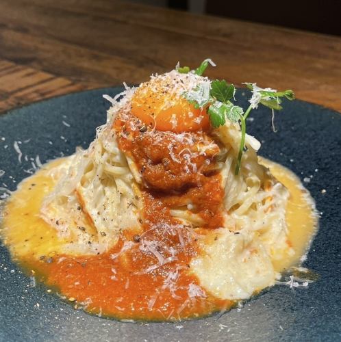Crab Carbonara
