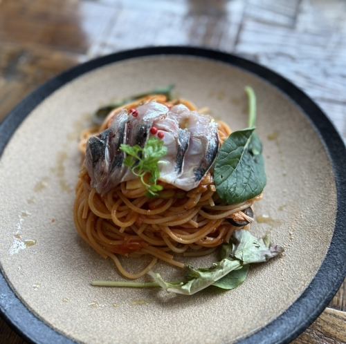Smoked Horse Mackerel Puttanesca