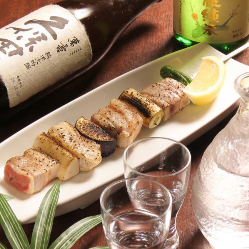 豚バラ串焼き