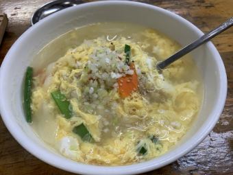 Seaweed soup/Egg soup