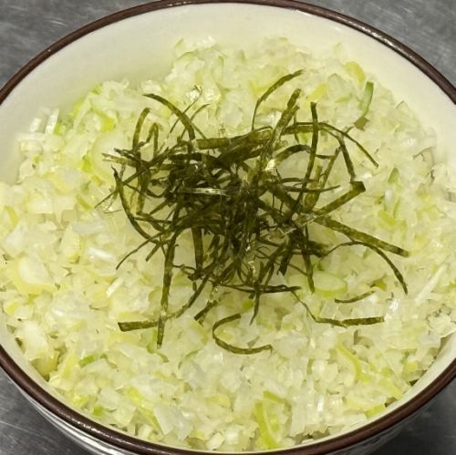 ネギめし　中