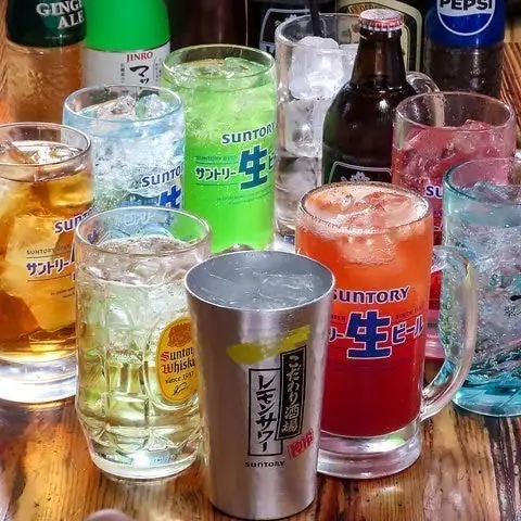 多彩な単品飲み放題コース