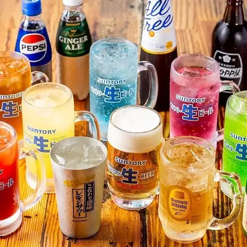 生ビール飲み放題コース