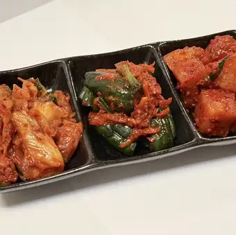 キムチ三種盛り