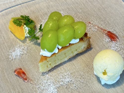 Shine Muscat Tart