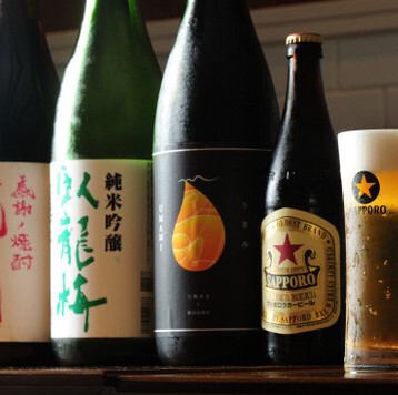 食事と楽しむ焼酎の数々