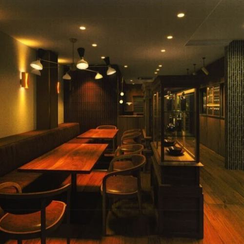 お洒落な店内を楽しむ♪
