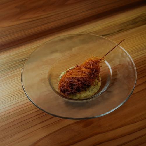 鮮魚のパリパリ包み揚げタルタルソース