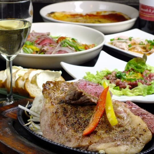 【Limited Time Course Appeared! Half Price!】 Premium Meat Exhausted Luxury Course All 8 Items Normally 10000 yen ⇒ 5000 yen ☆ ★