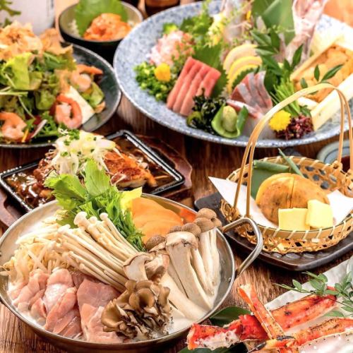 January [All-Shinshu Specialties] Enjoy Shinshu's famous Sanzoku-yaki and Shinshu pork and mushroom hotpot! All-you-can-drink for 2.5 hours with 9 dishes for 5,000 yen