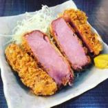 Thickly sliced ham cutlet