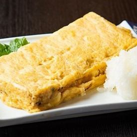 Hot thick omelet (5 eggs)