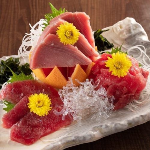 Three kinds of tuna