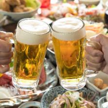 【お得】2時間飲み放題付＊全6品『お気軽に楽しめるコース』