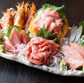 大学鮮魚 盛合せ (4人前)