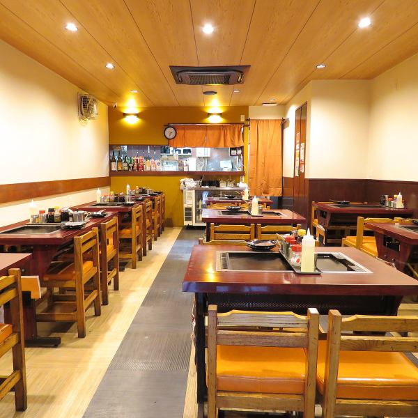 [Reservation OK!] We also accept charter use from 30 people! We can accommodate up to 48 people ★ Please enjoy a happy time with everyone while surrounding the iron plate! We also respond to celebrations and surprises Please feel free to contact the store if you wish.