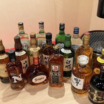 【単品飲み放題100分】多彩なお酒で焼肉をさらに楽しく♪各種飲み会や宴会に◎1650円(税込)