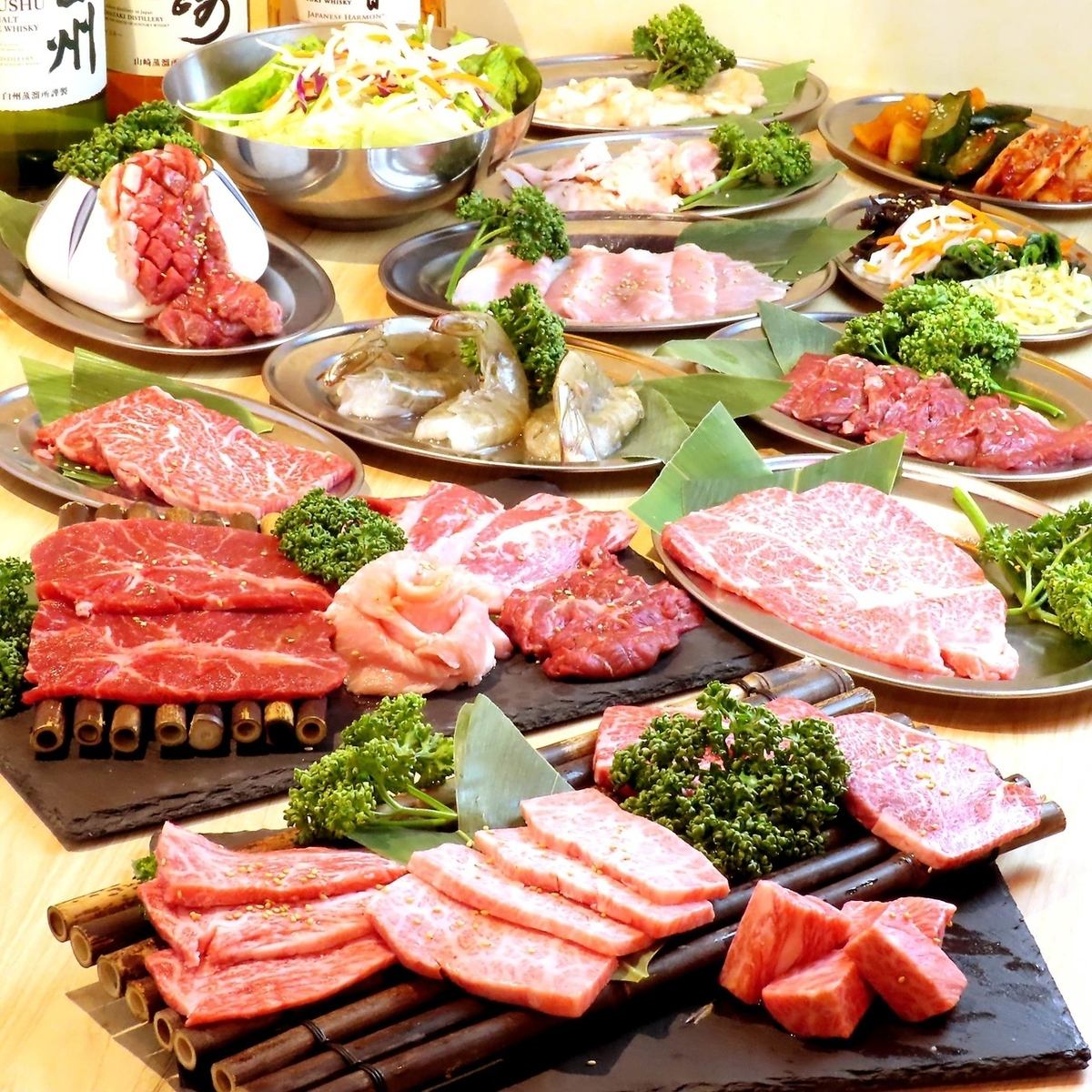 4種の食べ放題コースをご用意しております！