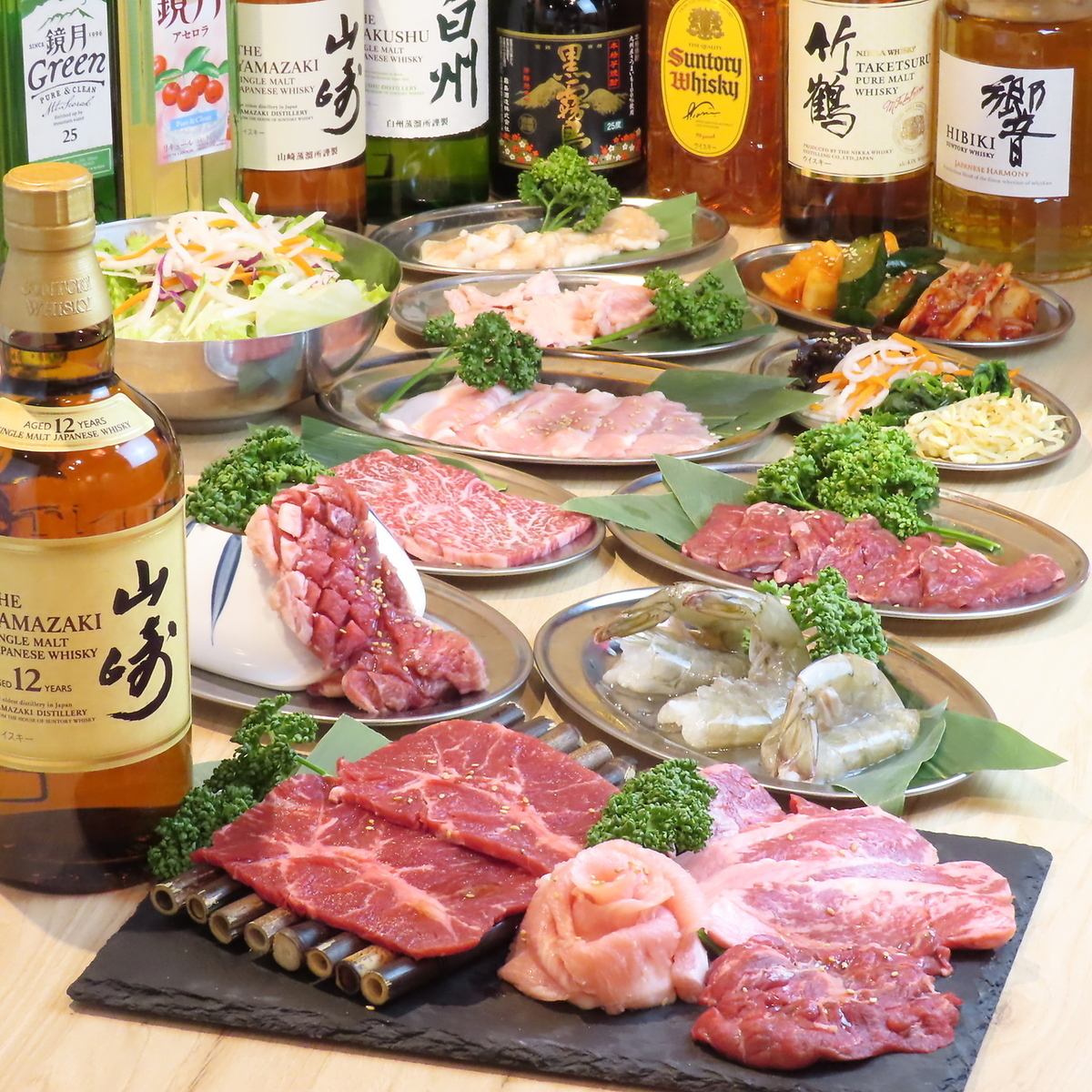 上質な部位だけを使用した食べ放題コースもございます！