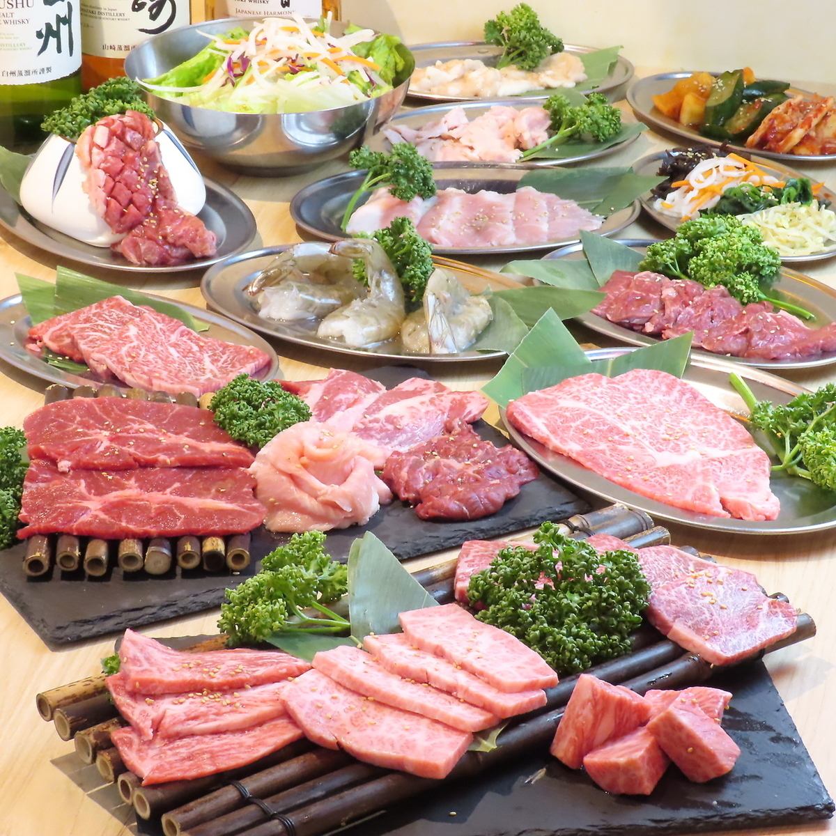 4種の食べ放題コースをご用意しております！