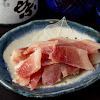 馬フタエゴのベーコン炙り