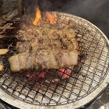 【炭火で焼き上げる旨み】