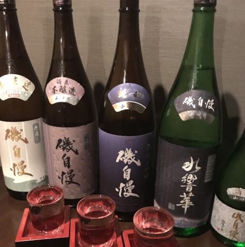 日本酒も取り揃えています！