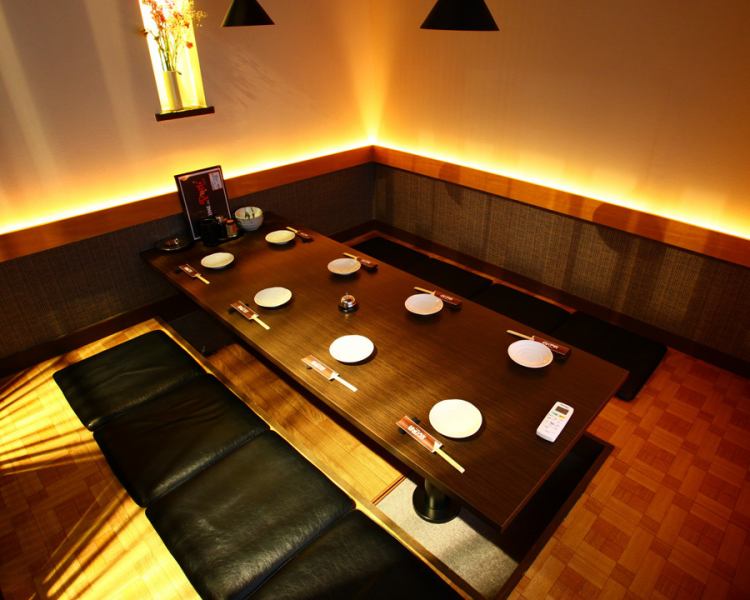 Private rooms too. . .OK for up to 6 people in a tatami room ☆ For various banquets ◎