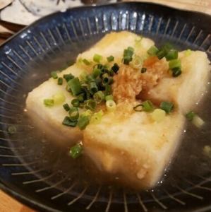 こだわりの揚げ出し豆腐