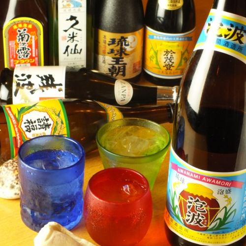 定番の泡盛から、珍しい泡盛まで♪
