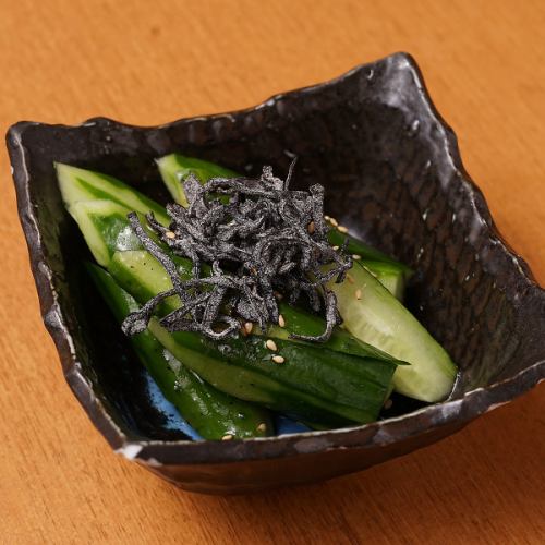 塩だれきゅうり
