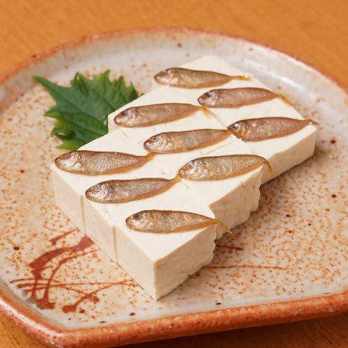 スクガラス豆腐