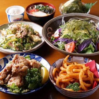 5/24まで 歓送迎会 『A.平良商店 5,000円(8品)』 ★2h飲み放題付！当日予約可能