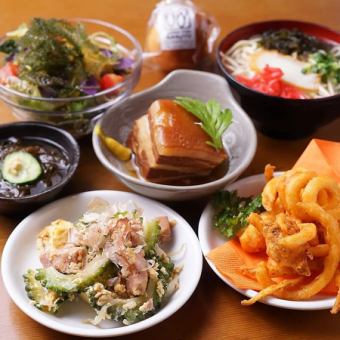 目黑迎宾/告别宴：“B. Islander套餐 6,000日元（8道菜）”，含2小时畅饮♪ 精致冲绳料理★