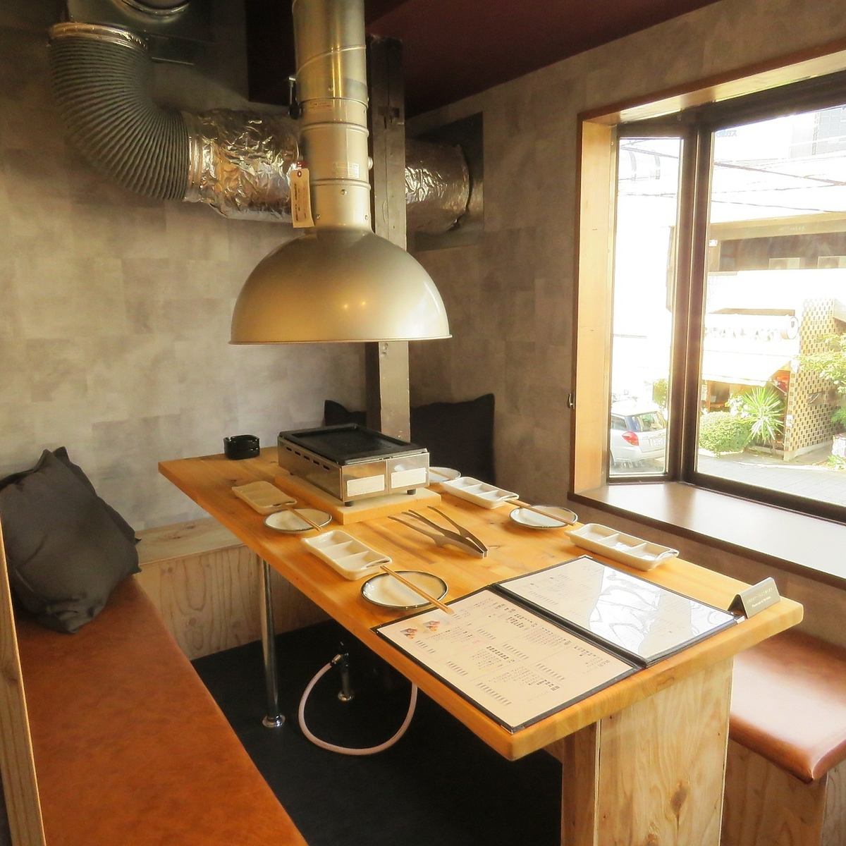 Private rooms can be reserved ♪ Perfect for a Yakiniku date!