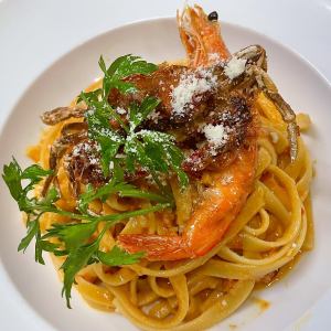 soft shell crab america fettuccine