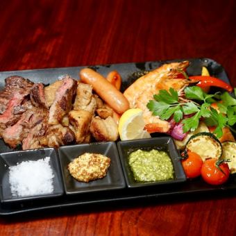 夏だお肉だ！夏季限定BBQ&ミニサラダ付きプラン