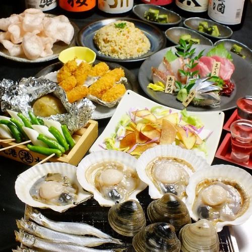 新宿の宴会は丸港水産で