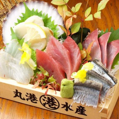 北海道や近海から届く海の幸！刺身や七厘焼き、お寿司が旨い！
