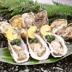 ”活き”生牡蠣（北海道厚岸産）